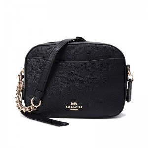 COACH 코치 로고 카메라 크로스백 숄더백 black F29411