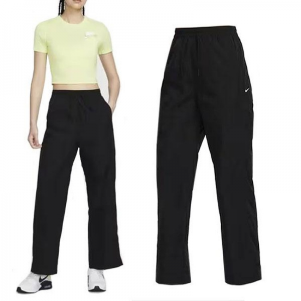 오픈마켓 우리들쇼핑,나이키 윈드러너 우먼스 하이웨이스트 오픈헴 팬츠 FV7656-010 FV7656-004 FV7656-478