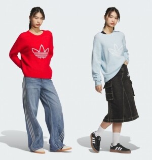 아디다스 우먼스 풀오버 컬러 니트 3종 JN0714 JN0715 JN0716