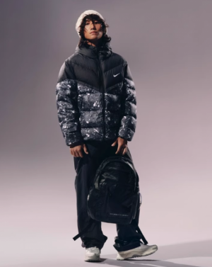 나이키 윈드러너 프린팅 후드 패딩 HQ4184-010