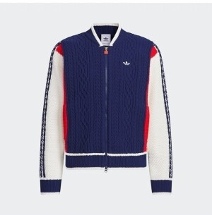아디다스 삼선 집업 가디건 니트 자켓 JN0717 JN0718