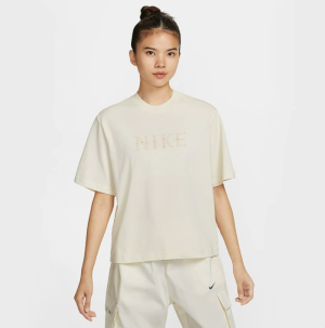 나이키 여성용 백 프린트 라운드넥 반팔 티셔츠 II0446-047 II0446-397 II0446-441