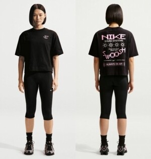 나이키 로고 미드 반팔 티셔츠 IV3241-010 IV3241-663