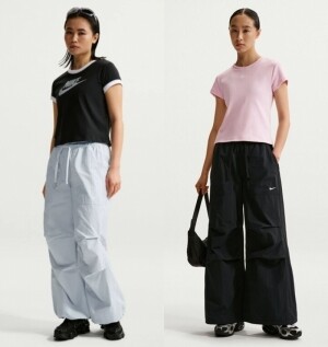 나이키 NSW 오버사이즈 스트럭처드 여성 와이드 팬츠 IR1639-010 IR1639-043 IR1639-286