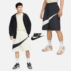 나이키 스우시 우븐 쇼츠 반바지 FB7870-113 010