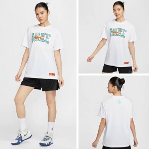 NIKE 여성 탑 나이키 티셔츠 반팔티 HF6161-100