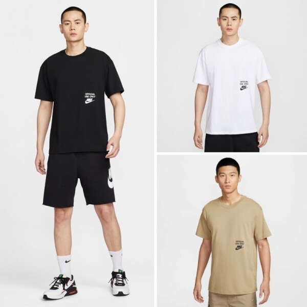 오픈마켓 우리들쇼핑,나이키 스포츠웨어 프린트 반팔 티셔츠 HJ0775-010 297 100