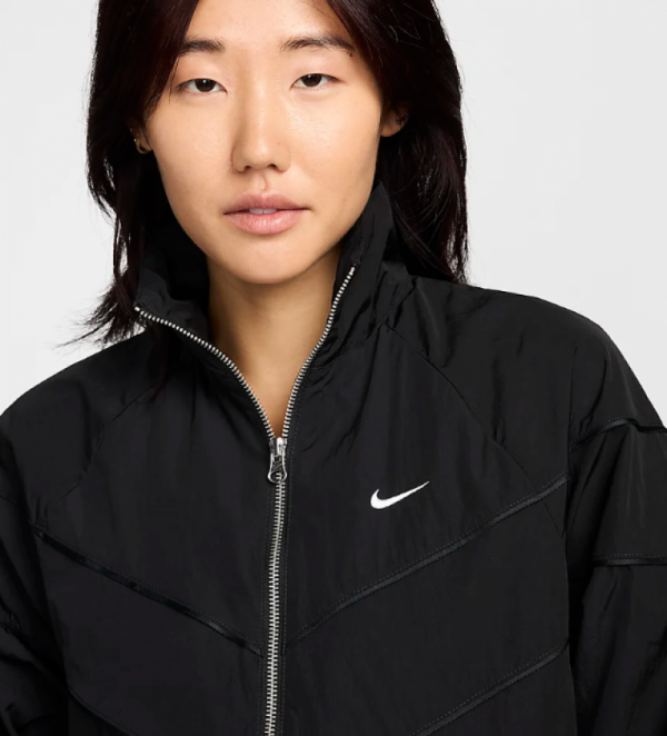 오픈마켓 우리들쇼핑,나이키윈드러너 루즈 우븐 풀집 캐주얼 우먼스 재킷 블랙 FV6305-010