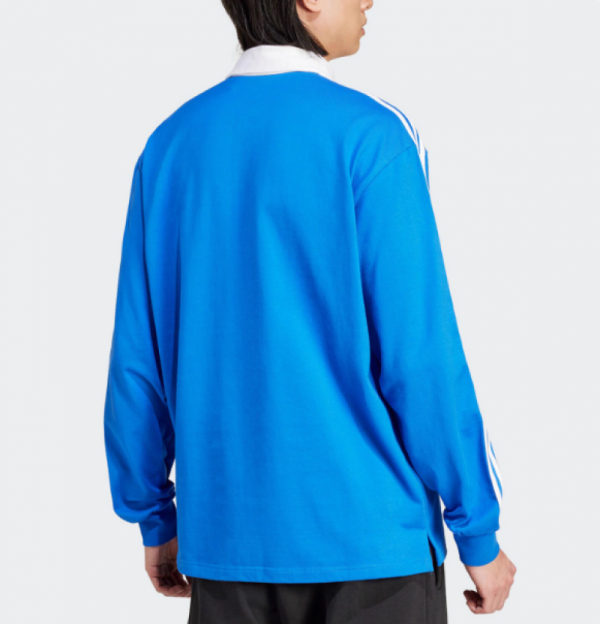 오픈마켓 우리들쇼핑,아디다스 오리지널 아디컬러 럭비 폴로 커플화 카라 티셔츠 블루 IZ2463