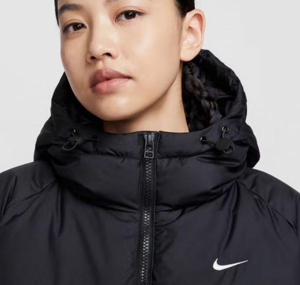 오픈마켓 우리들쇼핑,나이키 스포츠웨어 윈드푸퍼 스톰 핏 루즈 우먼스 후드 다운 패딩 HV5236-010