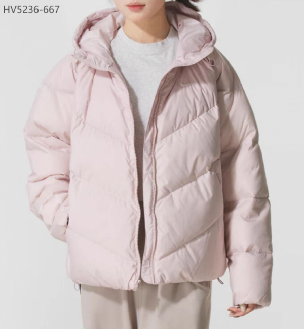 오픈마켓 우리들쇼핑,나이키 스포츠웨어 윈드푸퍼 스톰 핏 루즈 우먼스 후드 다운 패딩 HV5236-667