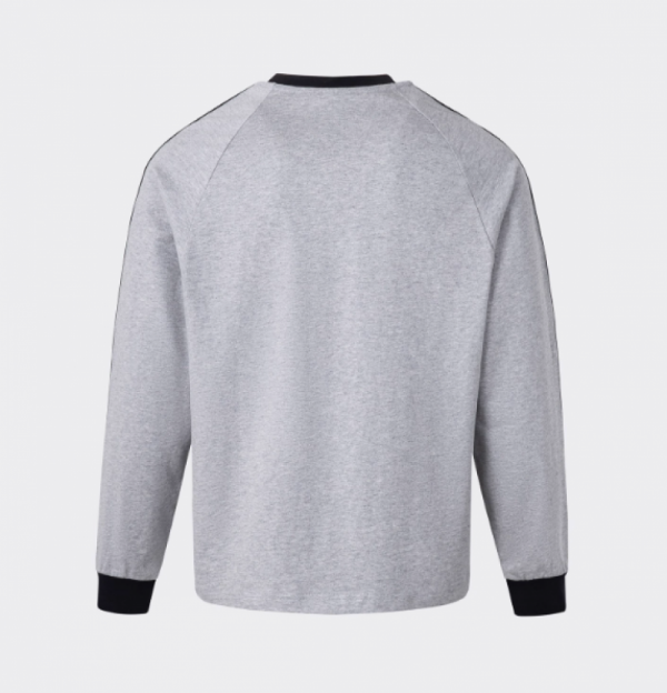 오픈마켓 우리들쇼핑,아디다스 오리지널 클래식 롱슬리브 캐주얼화 커플화 티셔츠 그레이 KE5826