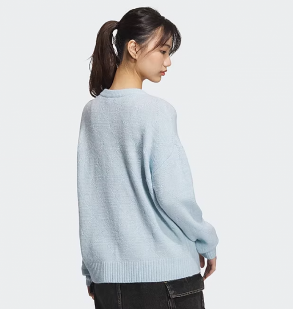 오픈마켓 우리들쇼핑,아디다스 오리지널 니트 스웨터 풀오버 우먼스 맨투맨 JN0715