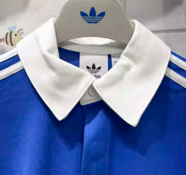 오픈마켓 우리들쇼핑,아디다스 오리지널 아디컬러 럭비 폴로 커플화 카라 티셔츠 블루 IZ2463