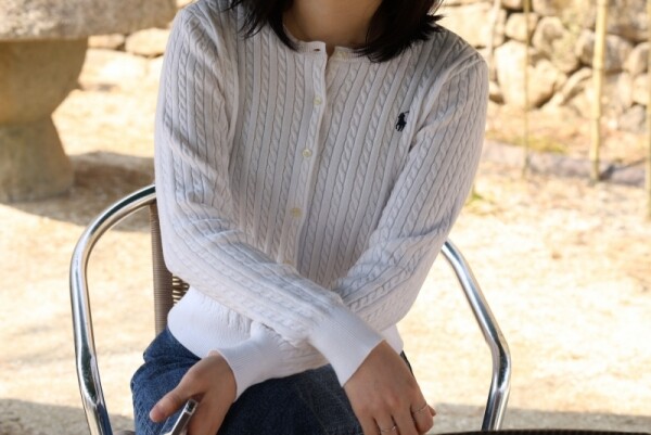 오픈마켓 우리들쇼핑,폴로 랄프로렌 걸즈 꽈베기 니트 가디건 걸즈 화이트네이비 블랙 그레이