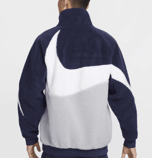 오픈마켓 우리들쇼핑,나이키 빅 스우시 양면 리버시블 뽀글이 후리스 커플화 풀집 자켓 BQ6546-411