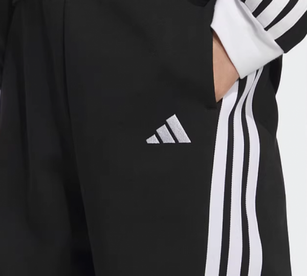 오픈마켓 우리들쇼핑,아디다스 삼선 스트라이프 리본 와이드 우먼스 츄리닝 KG3855