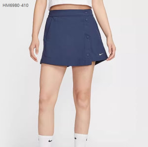 나이키 스포츠웨어 에센셜 우먼스 우븐 스커트 치마 바지 네이비 HM6980-410