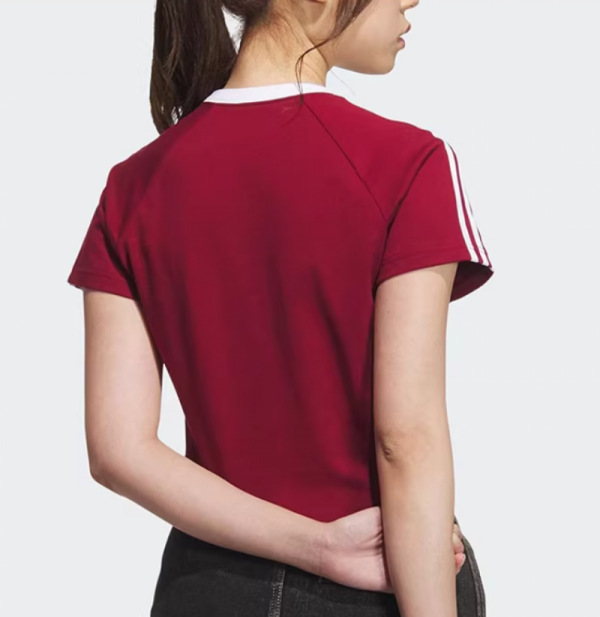 오픈마켓 우리들쇼핑,아디다스 오리지널 칼리 삼선 스트라이프 우먼스 반팔 티 KF0314