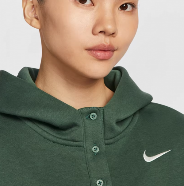 오픈마켓 우리들쇼핑,나이키 트레이닝 우먼스 오버사이즈 크롭 기모 후디 IF0259-323