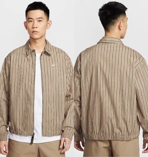 나이키 NIKE 스트라이프 카라 우븐 자켓 IF0379-247