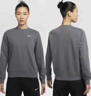 나이키 NIKE 우먼스 스우시 라운드넥 맨투맨 IB8752-010 021