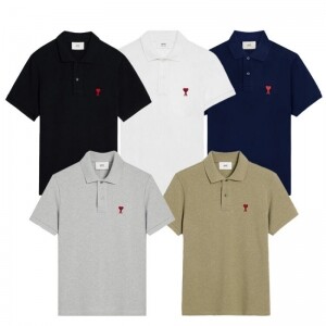 아미스몰하트로고 PK반팔티셔츠