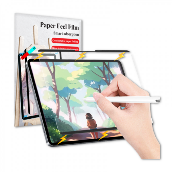오픈마켓 우리들쇼핑,신토르 종이질감 필름 마그네틱 아이패드 자석 탈부착 필름