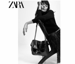 자라 여성 토트 체인 크로스 백