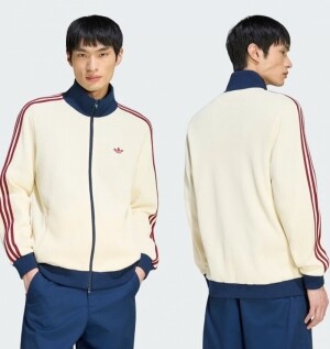 아디다스 ADIDAS 남여공용 와플 집업 트랙탑 져지 자켓 KY5769
