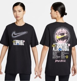 나이키 NIKE 여성 그래픽 반팔 티셔츠 FV4263-010 100