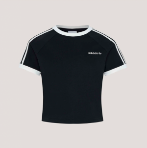 아디다스 ADIDAS 우먼스 오리지널 3S 크롭 반팔 티셔츠 KX7968 KX7969 KX7970 KX7971