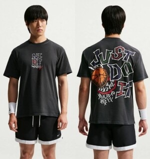 나이키 NIKE 남성 농구 블랙 반팔 티셔츠 IM5043-010 063 100