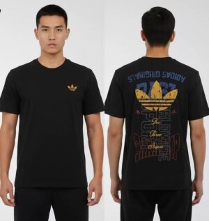 아디다스 ADIDAS 트레포일 그래픽 반팔 티셔츠 LE7353 LE7354
