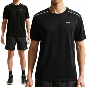 나이키 NIKE 남성 드라이 핏 UV 차단 반팔 러닝 탑 IF2083-010 100
