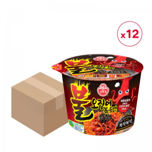 [오뚜기] 불오징어볶음면 용기 110G 1BOX 12개