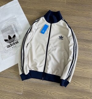 아디다스 ADIDAS 오리지널 삼선 트랙 자켓 남녀공용 화이트