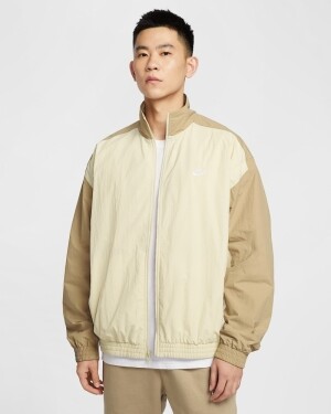 나이키 집업 재킷 베이지 크림색 남성 HQ6110-234