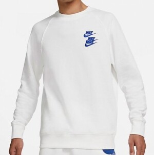 나이키 NIKE 스포츠웨어 로고 크루넥 맨투맨 화이트 DN4408-100