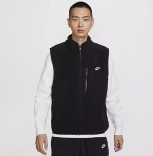 나이키 스포츠웨어 클럽 윈터라이즈드 남성 조끼 블랙 FZ0895-010