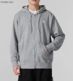 나이키 클럽 풀집 프렌치 테리 트레이닝 커플화 후디 집업 재켓 FN3885-063
