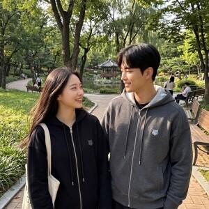 [메종키츠네] 그레이폭스헤드 집업후드 (2 COLOR)