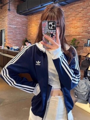 아디다스 오리지널스 아디컬러 클래식 베켄바우어 트랙탑 인디고 IP0418