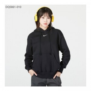 나이키 여성 후드 티셔츠 블랙 DQ5861010